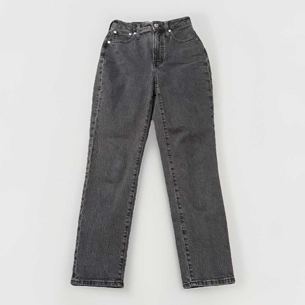 Madewell The Curvy Perfect Vintage Jeans Black Women's Size 23